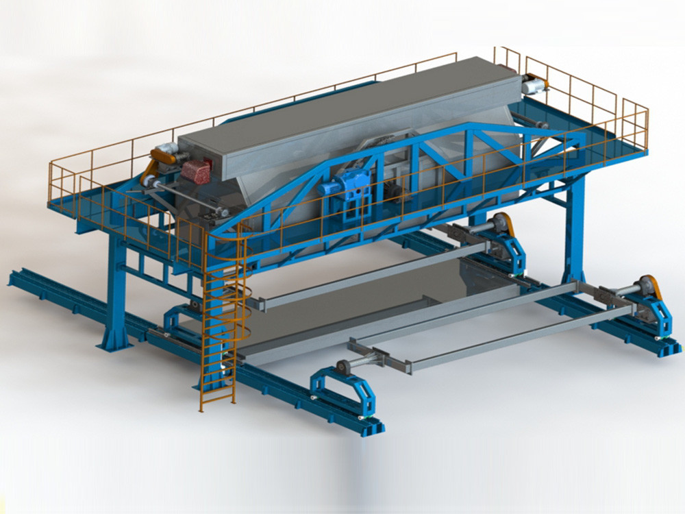 नवीनतम कंपनी ब्लॉग के बारे में Innovative Oven Swing-Type Rotomolding Machine Revolutionizes Production Efficiency and Quality