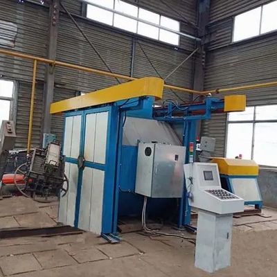 खरीदें Indirect Mold Cooling Rotary Molding Machine With Automatic Temperature Control ऑनलाइन निर्माण