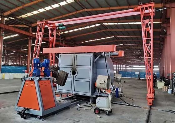 खरीदें Rotational Molding Shuttle Roto Molds Machine PLC Control ऑनलाइन निर्माण