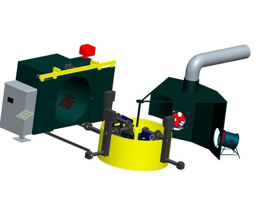 खरीदें 500-1000 लीटर क्षमता रोटो मोल्डर मशीन 10-20 साइकिल/घंटा ऑनलाइन निर्माण