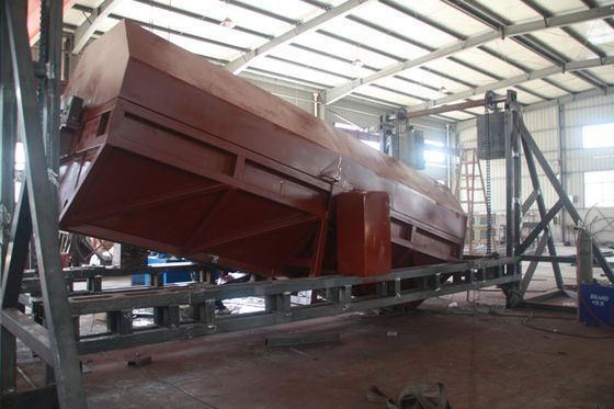 खरीदें Large Size Rock And Roll Rotational Moulding Machine Hot Air Circulation ऑनलाइन निर्माण