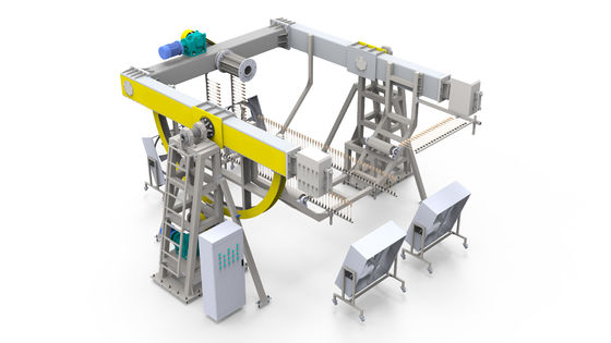 खरीदें OEM Rotomoulding Water Tank Making Machine Adjustable Rotation Speed ऑनलाइन निर्माण