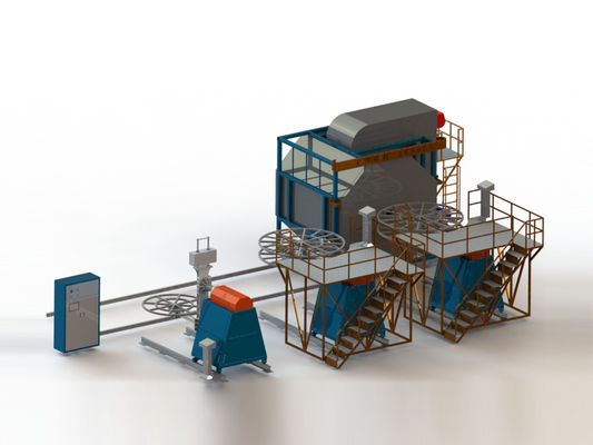 खरीदें Convection Oven Mobile Multi-Arm Rotational Molding Machine  Automatic Three-Arm Rotational Molding Machine ऑनलाइन निर्माण