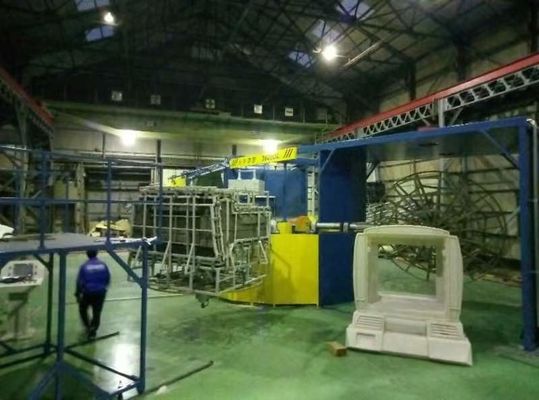 खरीदें Small Three Arm Tumbling Roto Molding Machines Energy Saving Oven Type ऑनलाइन निर्माण