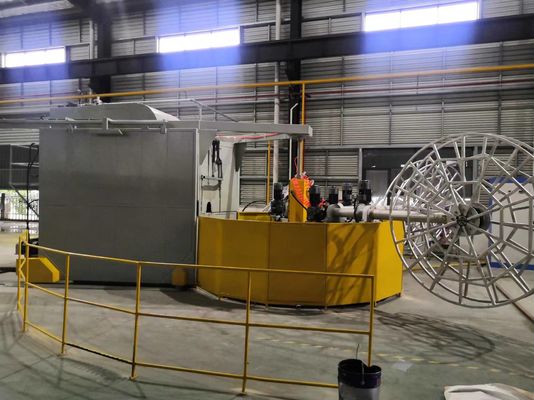 खरीदें Tower Rotary Shuttle Rotomolding Machine Efficient Flexible ऑनलाइन निर्माण