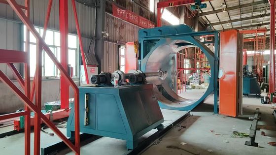 खरीदें Gas Heated Remote Control Rotational Molding Machine Automatic 2 Arm ऑनलाइन निर्माण