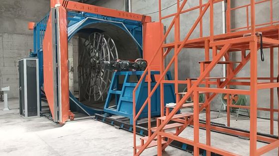 खरीदें The Dual-Arm Shuttle Rotomolding Machine A Flexible Solution for Large Plastic Products with Customizable Molding Capacity ऑनलाइन निर्माण