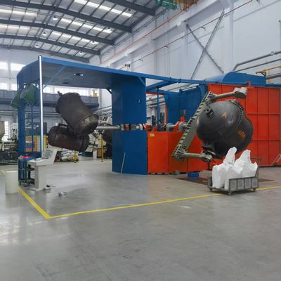 खरीदें Efficiently Produce Large Storage Tanks and More with Three-Arm Carousel Rotational Molding Equipment ऑनलाइन निर्माण