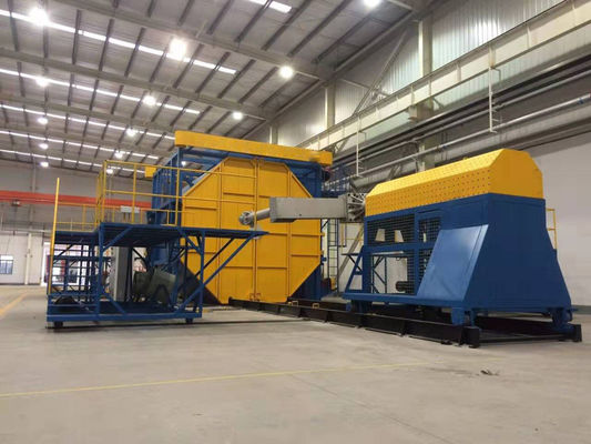 Shuttle rotomolding machine