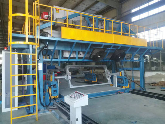 Polishing Used Rotational Molding Machine with Air Cooling System