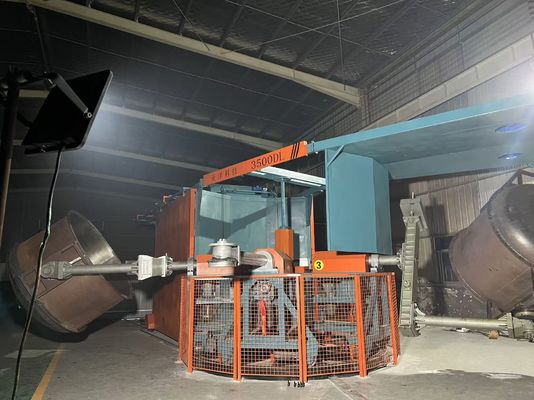 Three Arm Five Station Automatic Rotary Forming Roto Molding Machines